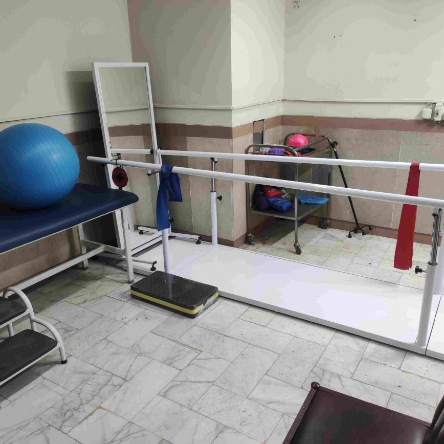 بخش فیزیوتراپی بیمارستان آماده خدمت رسانی به همشهریان شهرستان پاسارگاد